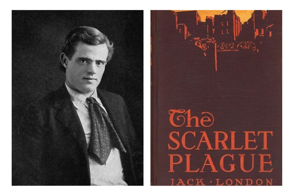 jack london scarlet plague