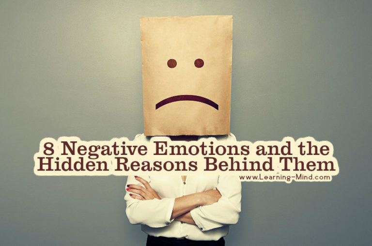 Read more about the article 8 Negative Emotions and the Hidden Reasons Behind Them