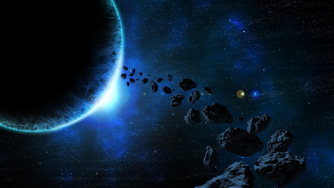 dark matter asteroid impacts