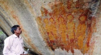 Indian Archaeologists Found 10,000-Year-Old Rock Paintings Depicting Alien-Like Creatures