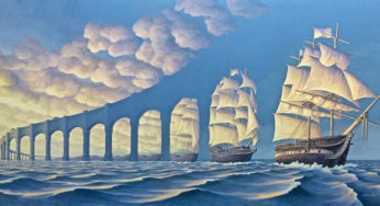 Rob Gonsalves Creates Incredible Optical Illusion Paintings