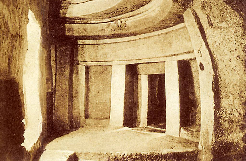 hypogeum prehistoric underground temple