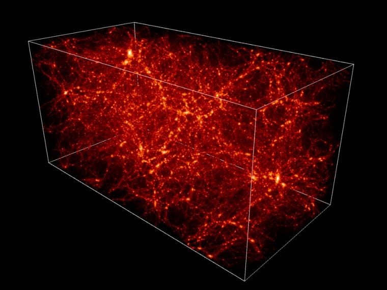 dark matter holds the universe together