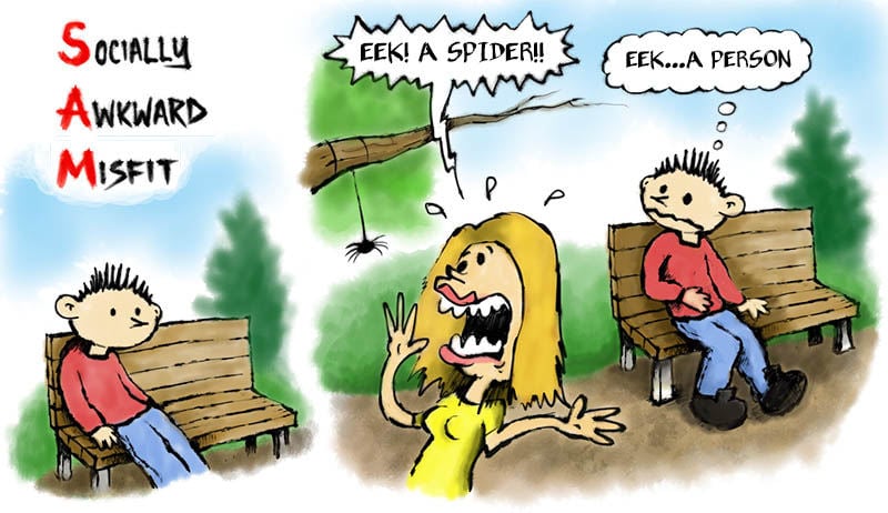 This Funny Comic Perfectly Captures How Social Anxiety Feels - Learning Mind This Funny Comic Perfectly Captures How Social Anxiety Feels - Learning Mind