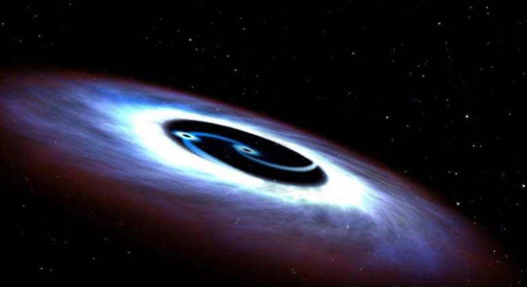 Read more about the article Astronomers Discover a Galaxy Powered by Two Black Holes