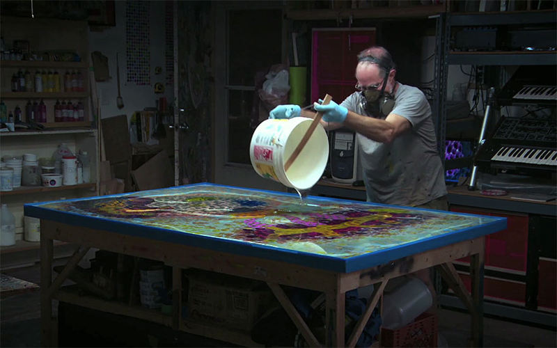 Amazing - The Art Of Resin Paint by Bruce Riley