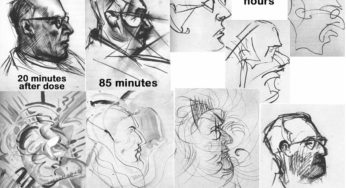 Nine Drawings Experiment: Here Is What Happens When a Portrait Artist Takes LSD