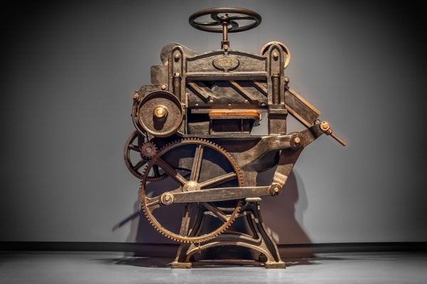 great inventions printing press