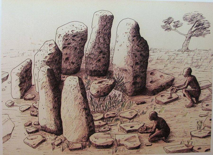 Stone monuments of unknown origin