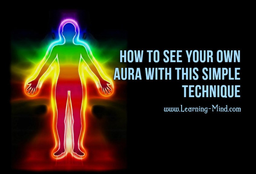 how to see your own aura