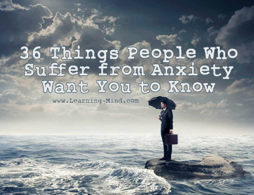 people who suffer from anxiety