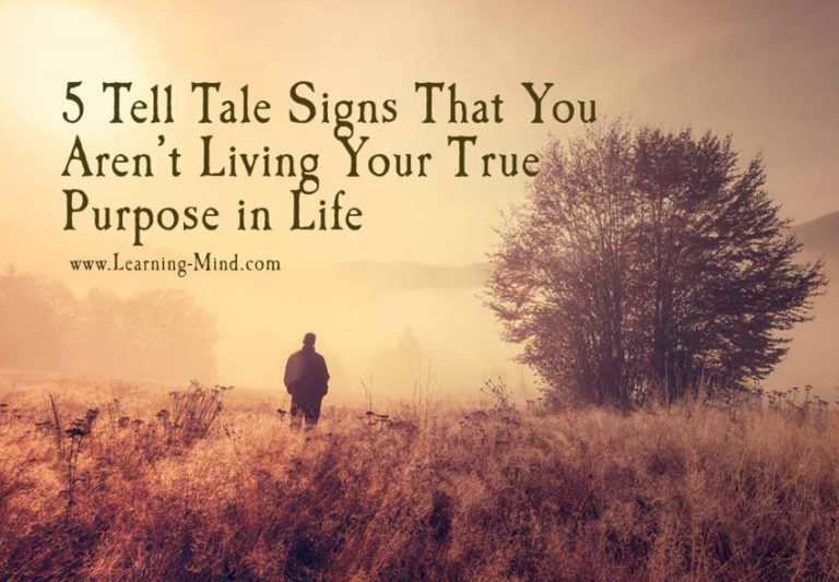 Read more about the article 5 Tell Tale Signs That You Aren’t Living Your True Purpose in Life
