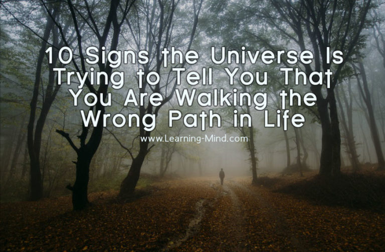 Read more about the article 10 Signs the Universe Is Trying to Tell You That You Are Walking the Wrong Path in Life