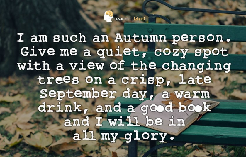 autumn person
