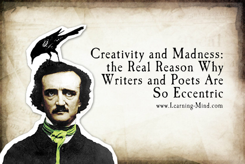Creativity and madness of writers and poets