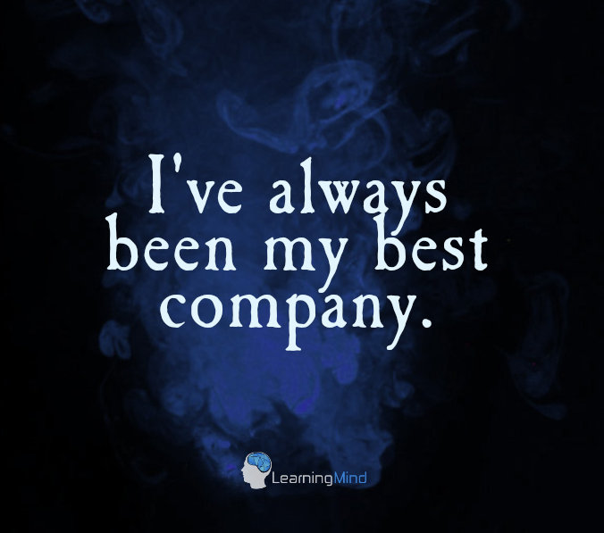 I've always been my best company