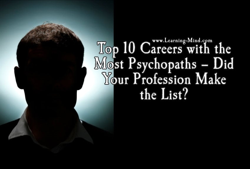 top 10 careers psychopaths