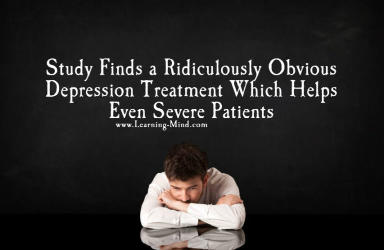 Read more about the article New Depression Treatment Is Ridiculously Obvious Yet Effective Even on Severe Patients