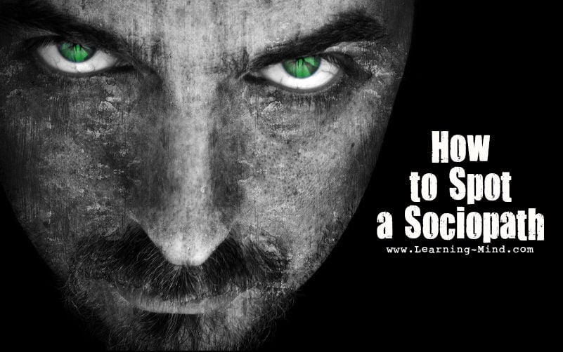 how to spot a sociopath