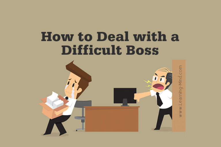 Read more about the article How to Deal with a Difficult Boss and Cope in a Toxic Work Environment