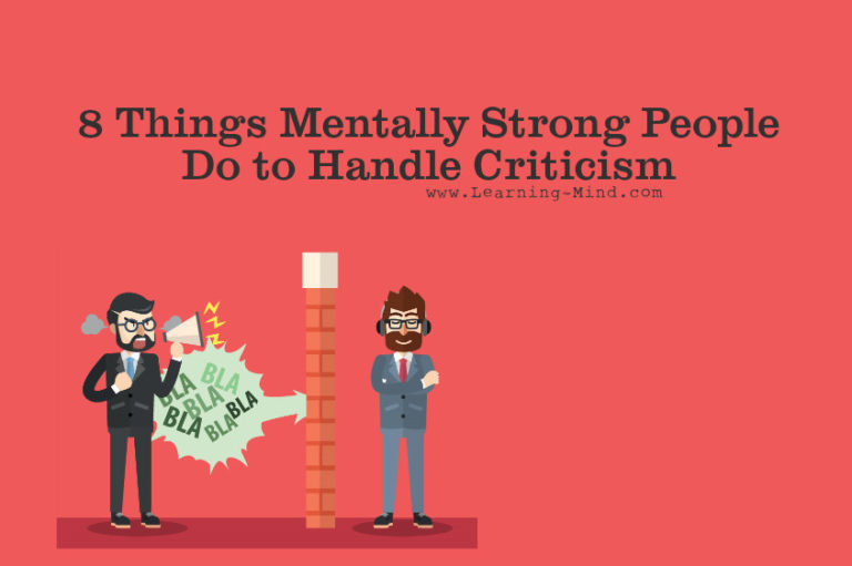 Read more about the article How to Handle Criticism the Way Mentally Strong People Do