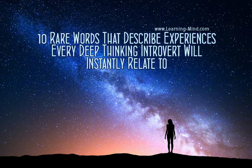 rare words introverts