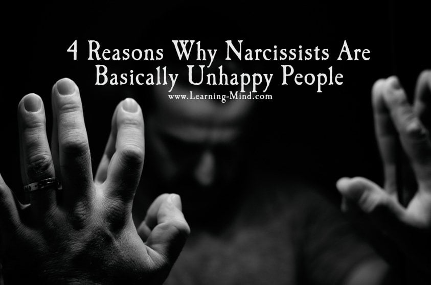 unhappy people narcissists