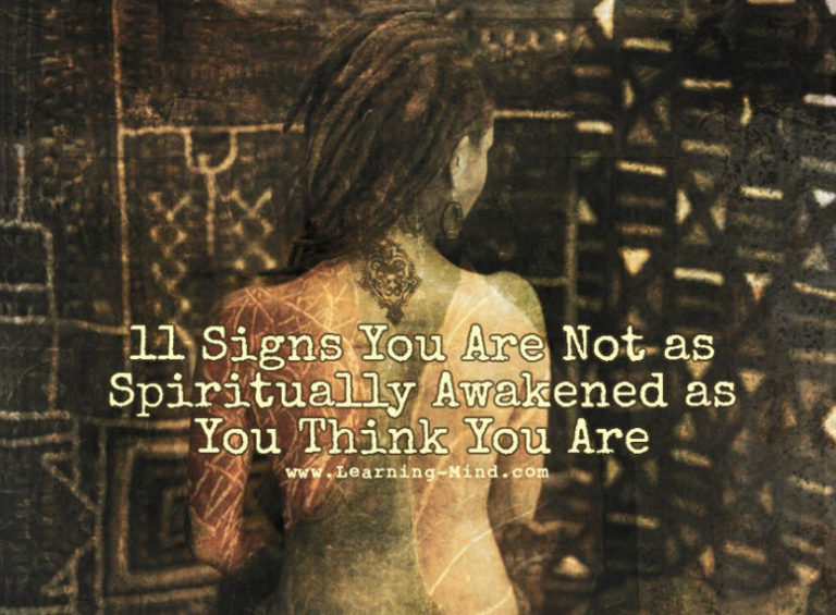 Read more about the article 11 Signs You Are Not as Spiritually Awakened as You Think You Are