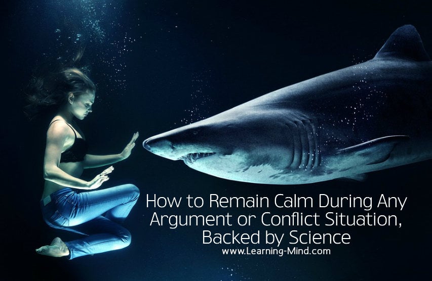 how to remain calm