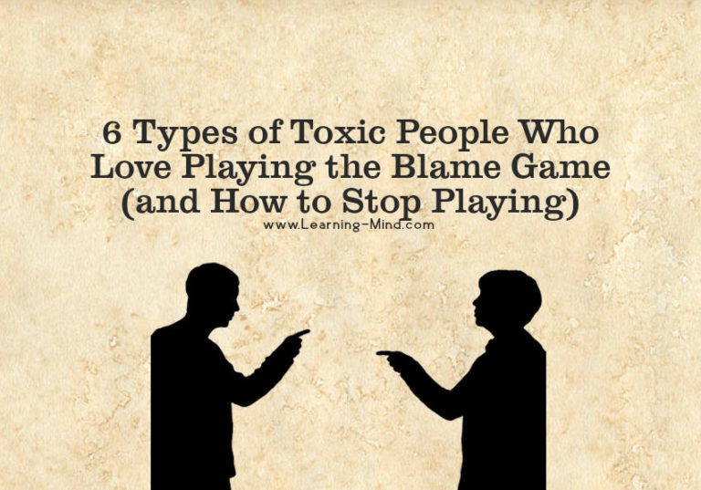 Read more about the article Blame Game and 6 Types of Toxic People Who Love Playing It