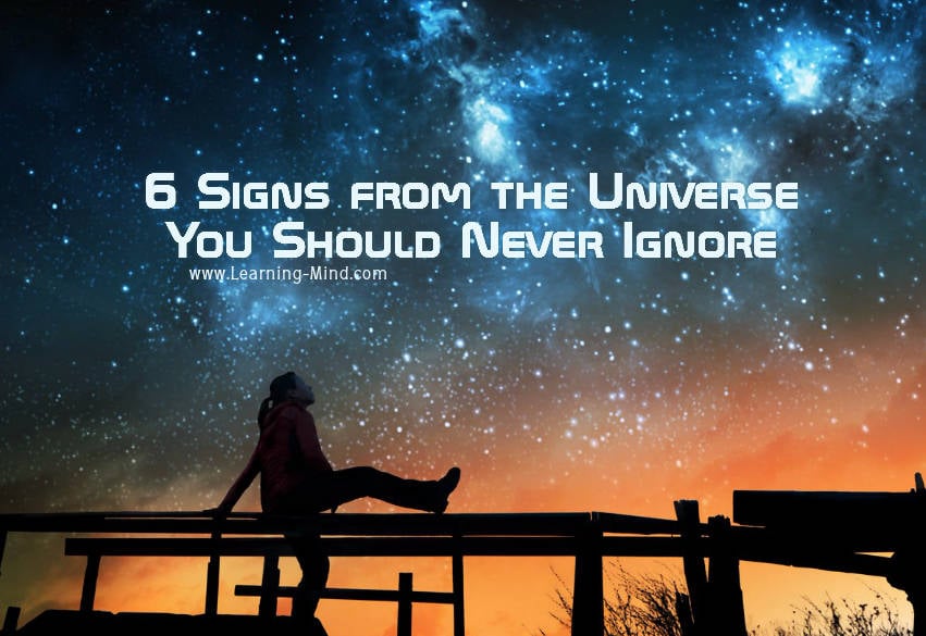 signs from the universe