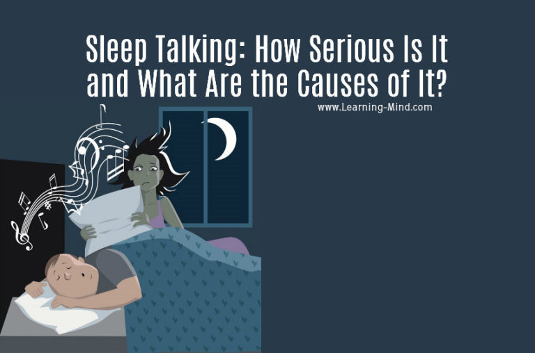 Read more about the article Sleep Talking: How Serious Is It and What Are the Causes of It?