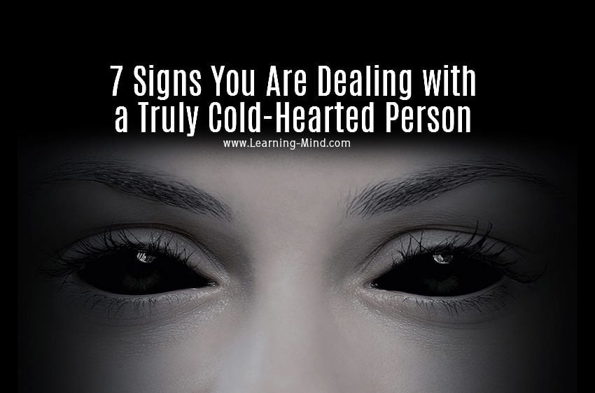 cold-hearted person