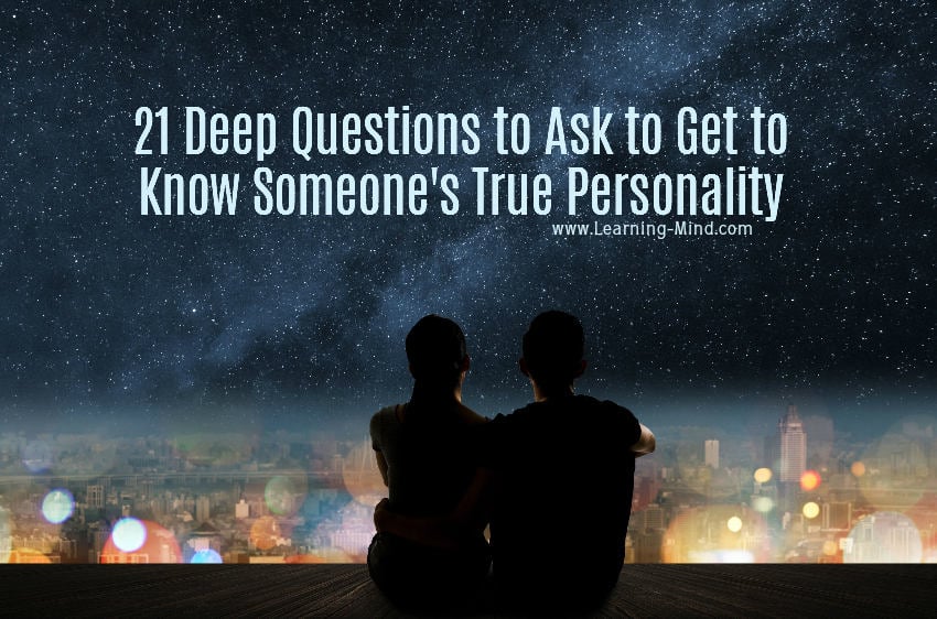 Personality questions to ask someone