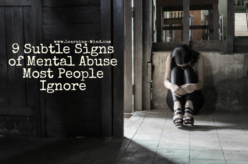 signs of mental abuse