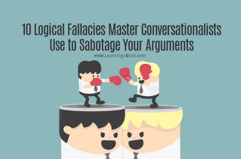 Read more about the article 10 Logical Fallacies Master Conversationalists Use to Sabotage Your Arguments