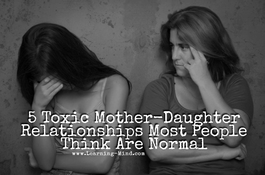 toxic mother-daughter relationships