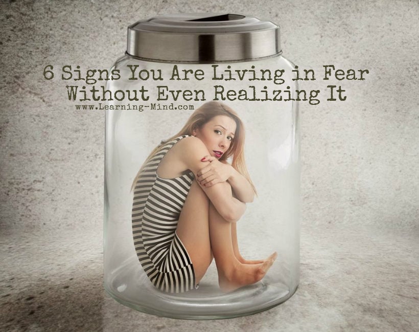 living in fear