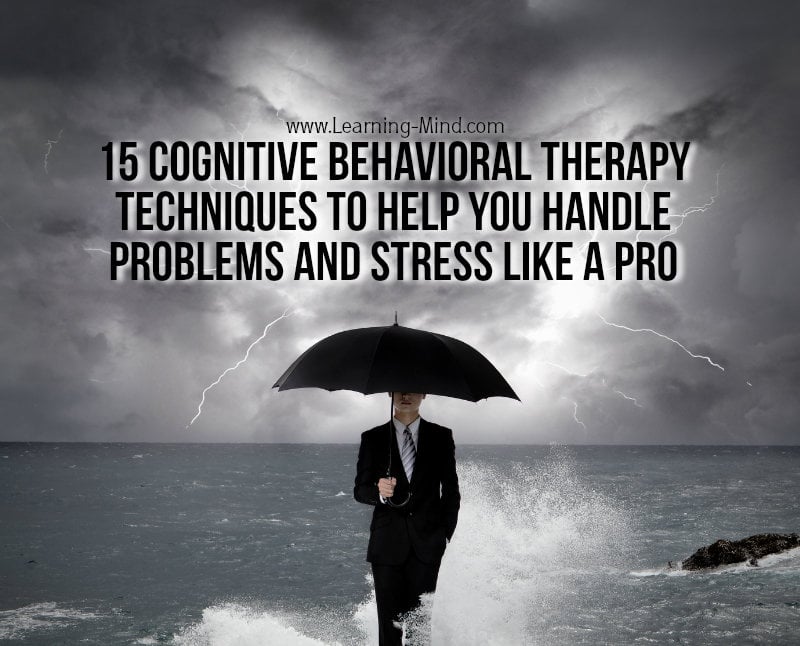 cognitive behavioral therapy techniques