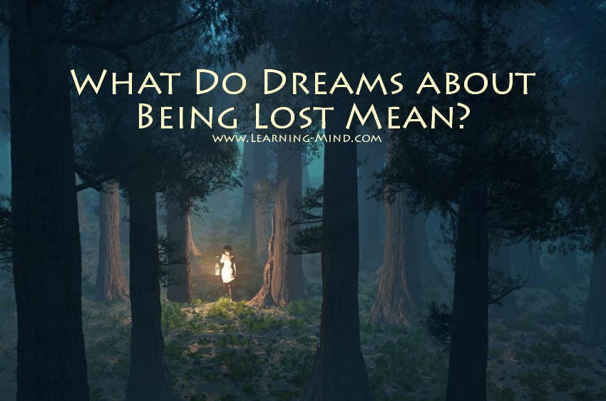 dreams about being lost meaning