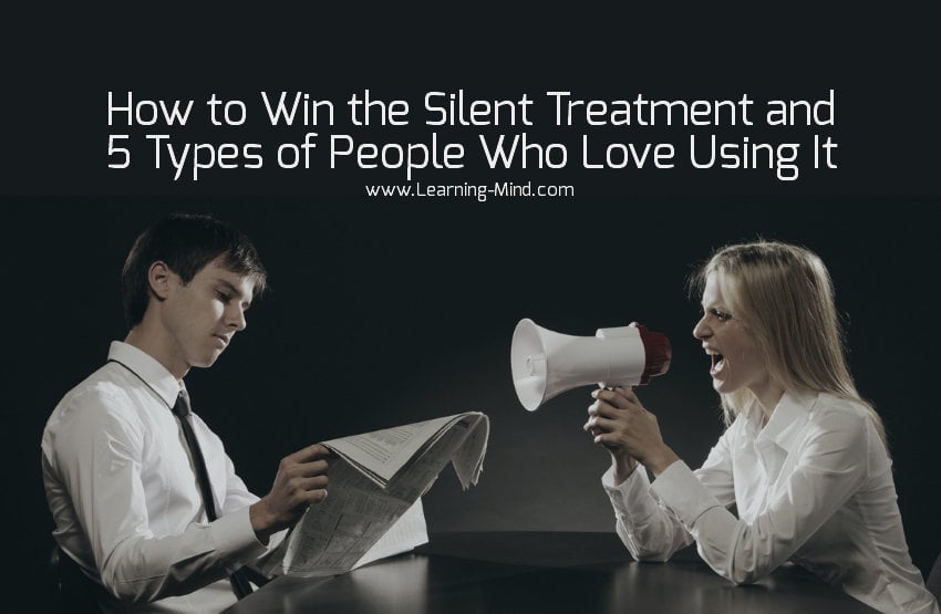 how to win the silent treatment