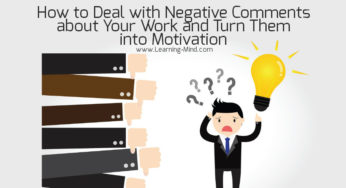 How to Deal with Negative Comments about Your Work & Turn Them into Motivation