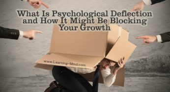 What Is Psychological Deflection and How It Might Be Blocking Your Growth