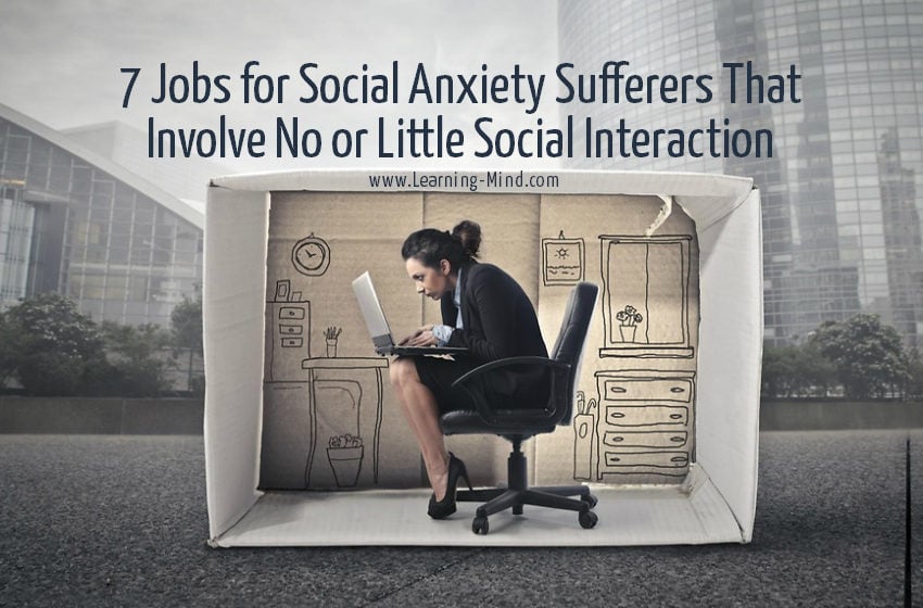 jobs for social anxiety sufferers