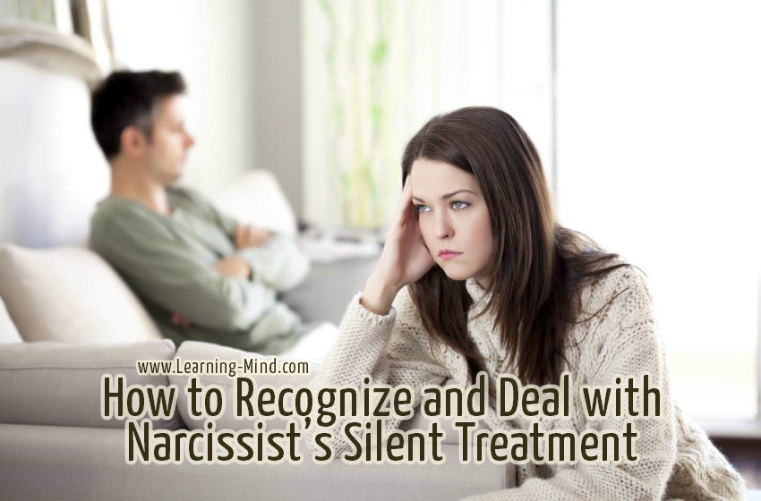 narcissists silent treatment