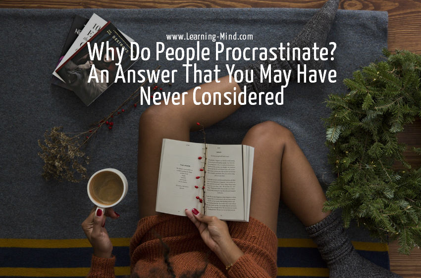 why do people procrastinate