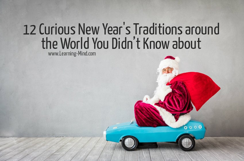 curious new years traditions