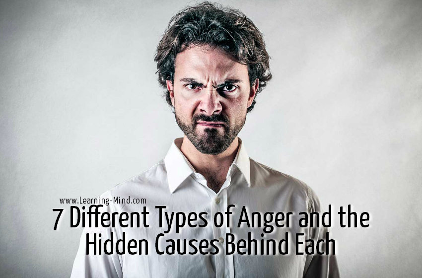 types of anger