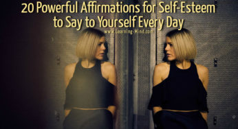 20 Affirmations for Self-Esteem to Say to Yourself Every Day