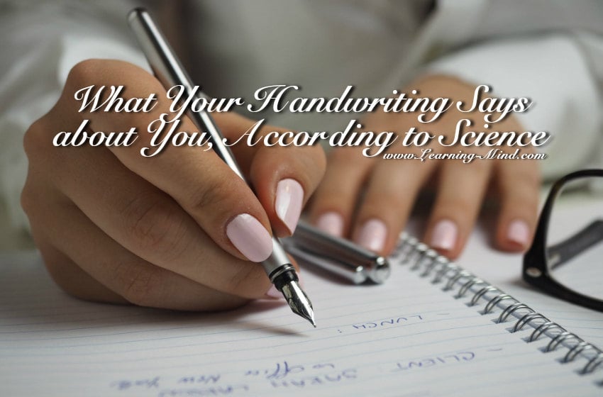 What Your Handwriting Says about You